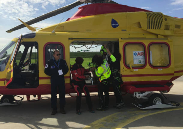 Open day della base dell’elisoccorso e del 118 di Villaguardia