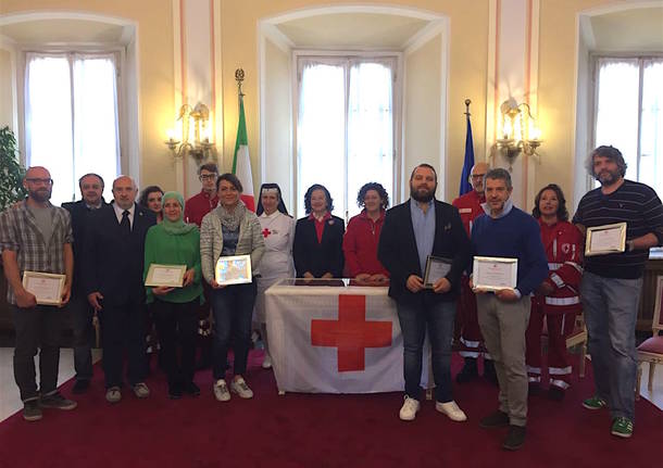 Premiazione Croce rossa