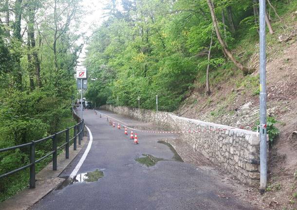 Sacro Monte: chiusa anche via sommaruga