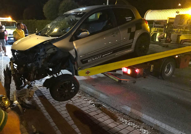 Bisuschio, incidente stradale 18 giugno 2017