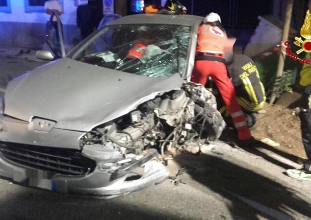 Incidente stradale via per Cassano agosto 2017