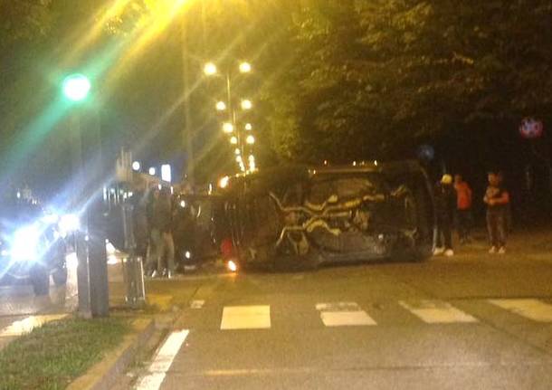 ribaltamento gallarate