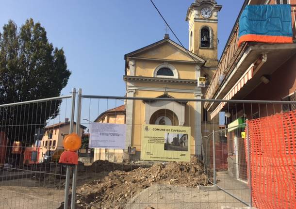 Una nuova piazza a Cuveglio