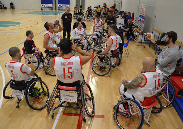 cimberio handicap sport 2017 2018 basket in carrozzina