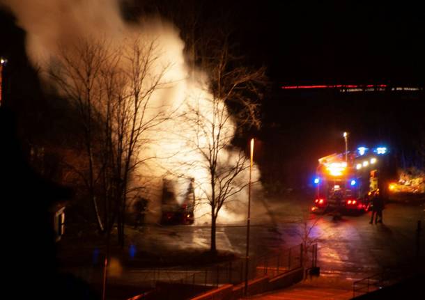 incendio Gemonio aprile 2018
