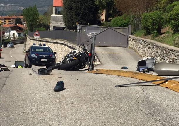 Incidente mortale a Cocquio Trevisago