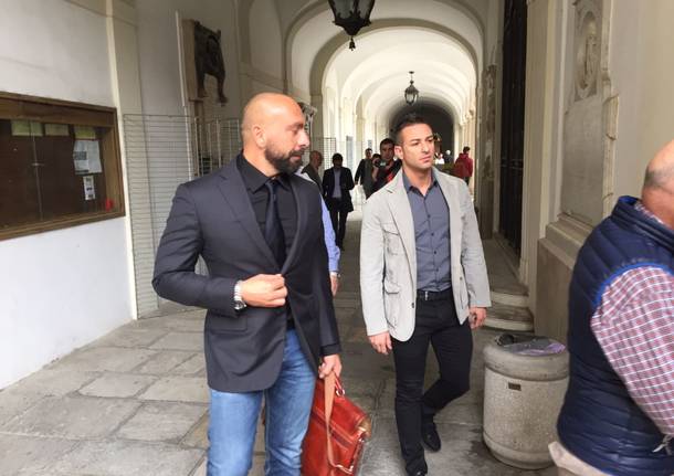 Varese Calcio, incontro Berni - Galimberti
