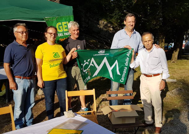 Legambiente: la bandiera verde al Parco Campo dei Fiori