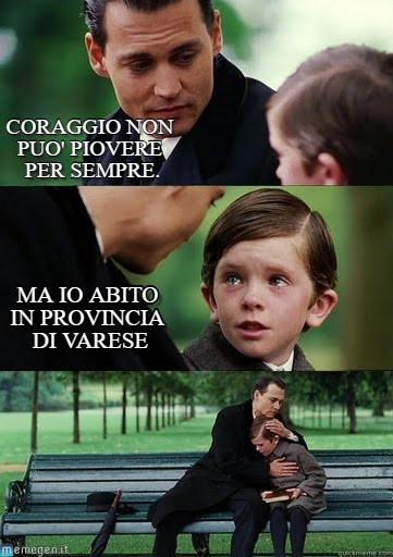 meme Varese pioggia