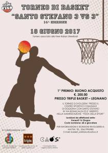 volantino torneo basket