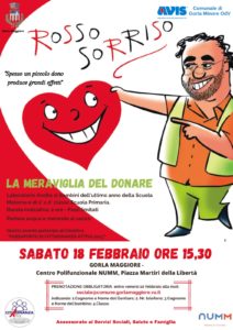 Rosso Sorriso, l'evento di Avis Valle Olona al NUMM