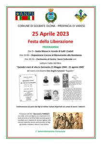 25 Aprile 2023 a Solbiate Olona 