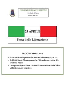 25 Aprile 2023 a Lonate Ceppino 