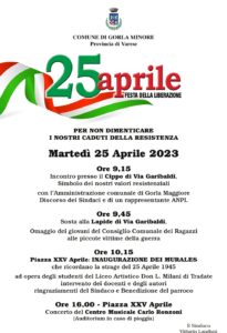 25 Aprile 2023 a Gorla Minore 