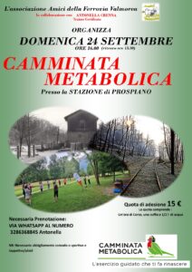 La Camminata Metabolica al casello di Prospiano 