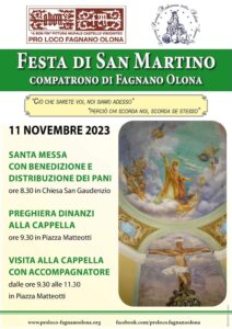 La festa di San Martino 2023 a Fagnano Olona 