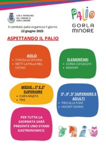 Le sfide di "Aspettando il Palio" a Gorla Minore 