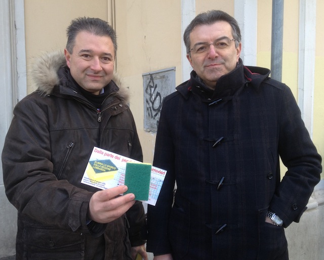 Taricco, Mirabelli e la spugna