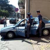 volante automobile agenti polizia intervento