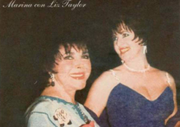 marina castelnuovo calendario 2005 sosia Liz Taylor Hollywood