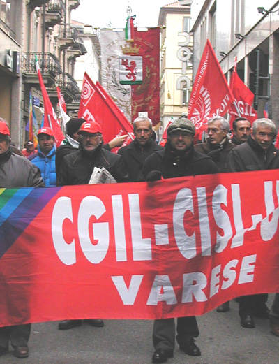 sciopero 25 novembre 2005