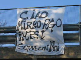Striscioni Incidente gazzada