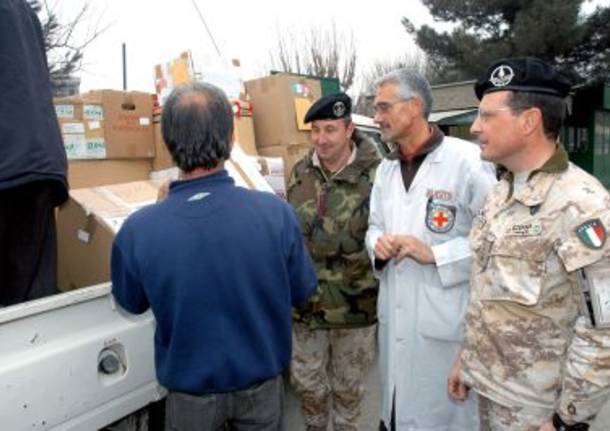 I militari italiani in Afghanistan donano il sangue