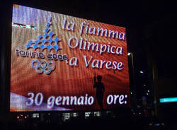 fiaccola olimpica schermo