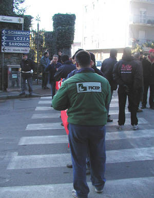 ficep gazzada sciopero metalmeccanici