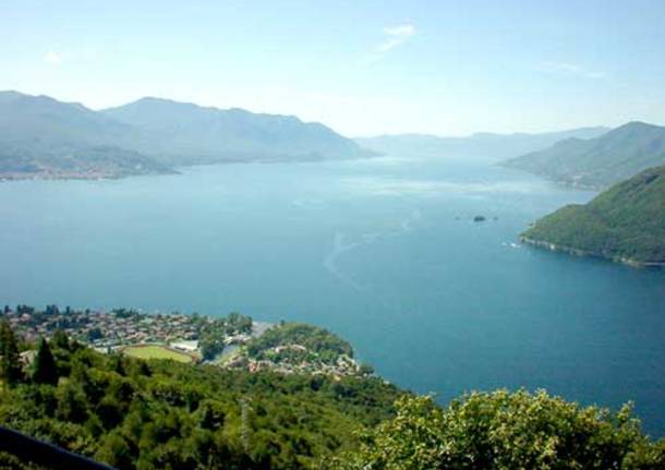 Il Lago Maggiore visto da Maccagno
