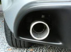 scarico auto smog