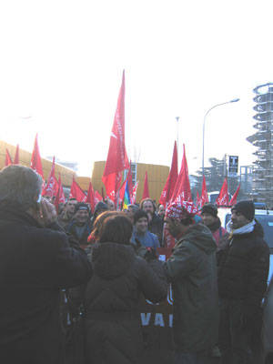 Sciopero in autostrada