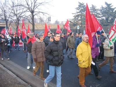 Sciopero in autostrada