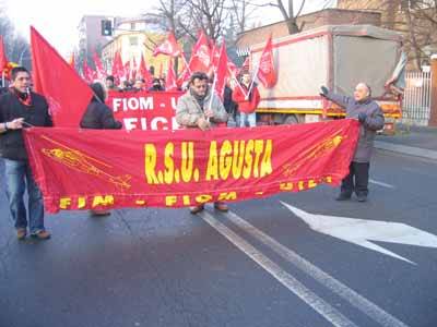 Sciopero in autostrada
