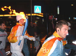 fiaccola olimpica tedoforo