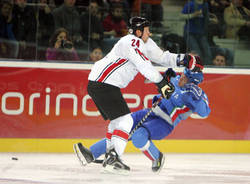 hockey olimpiadi italia canada