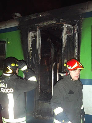 incendio treno gemonio