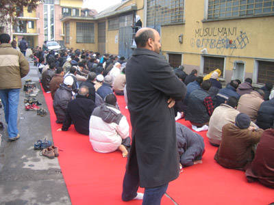 Islam Gallarate preghiera