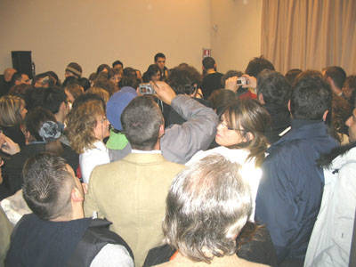 a caccia di un autografo...