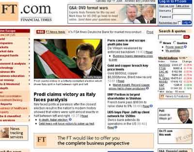 financial times 11 aprile