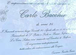 funerali carlo bacco bacchin