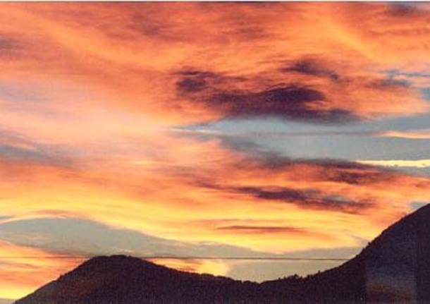 Tramonto a Maccagno