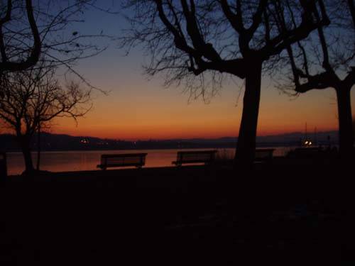 Tramonto alla Schiranna