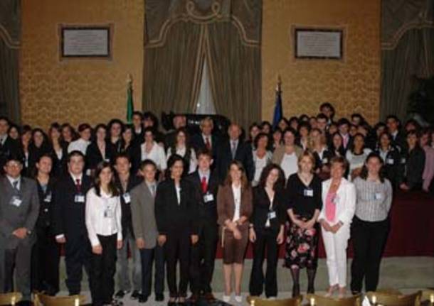 Gli studenti dell’Itc Tosi incontrano Bertinotti