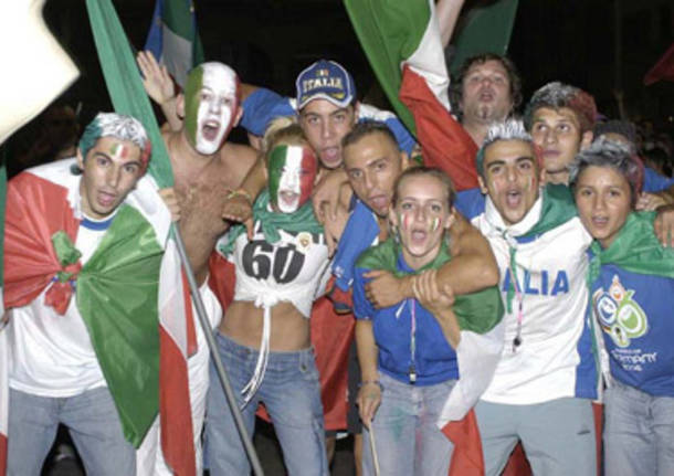 Festeggiamenti a Varese "mondiale"