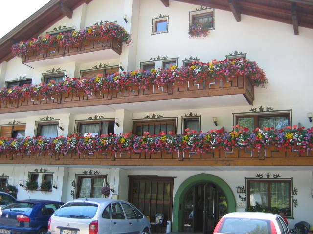 Balconata estiva in Vipiteno