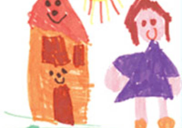 bambini disegno affido