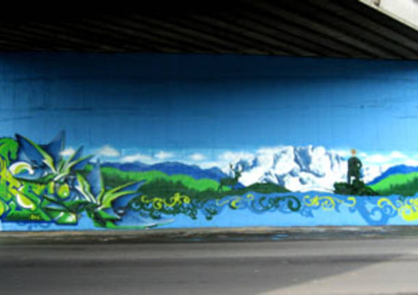 Secondo graffito di Buguggiate terminato