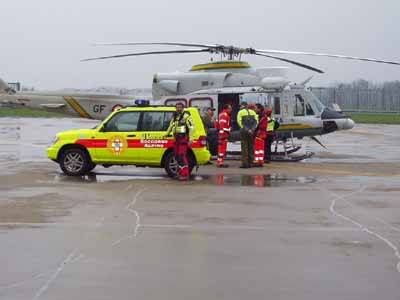 esercitazione vigili del fuoco dicembre 2006