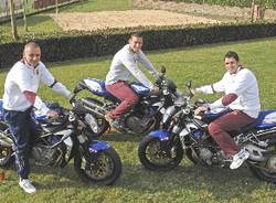 De Rossi Totti Perrotta calcio Roma Mv agusta Brutale
